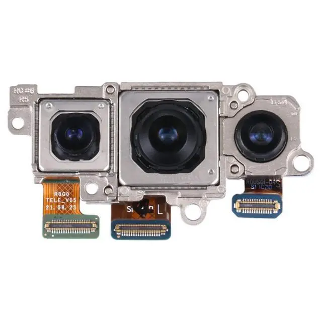 Alt view image 2 of 3 - For Galaxy S22+ 5G SM-S906B Camera Set Telephoto + Wide + Rear Main Camera Parts Replacement
