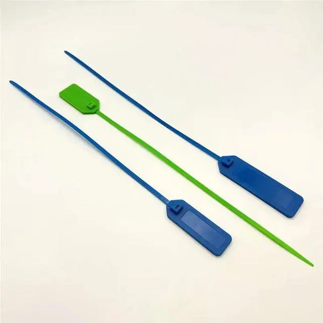 Alt view image 2 of 3 - TF9620 Passive UHF RFID Cable Tie Seal Tags Waterproof ABS RFID Tracking Label For Containers Pallet Management Cargo