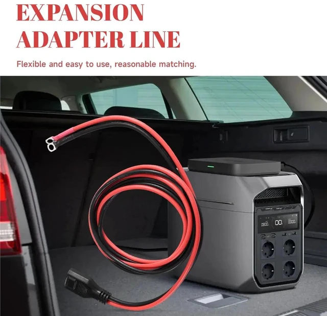 Main image of 50A Extension Cable 8AWG,Expansion Adapter Cable for , for Additional Cable 2m