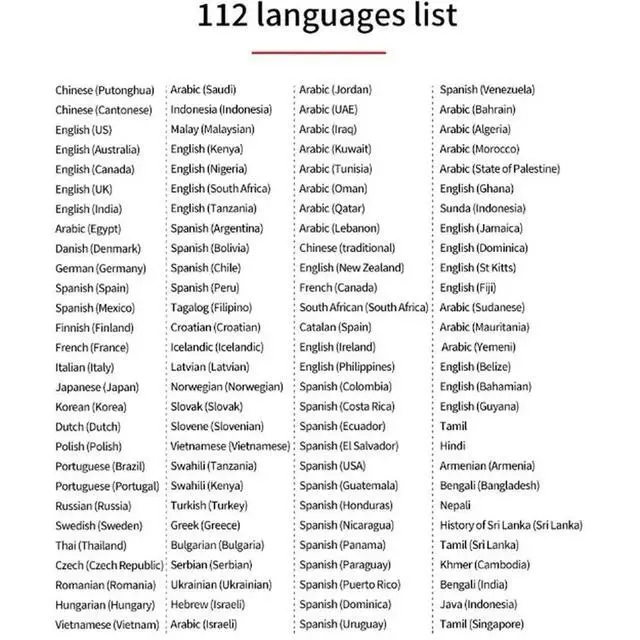 Alt view image 2 of 3 - P200 Intelligent Translation Machine Offline Chinese English Scanning with 112 Multilingual Translation Pens 1+8G
