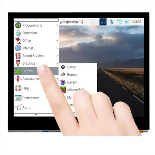 Main image of 3.5inch DPI LCD IPS 640x480 3.5 Inch Capacitive Touch Screen LCD for LCD