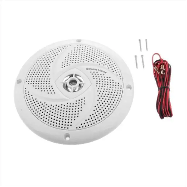 Alt view image 3 of 3 - 6.5Inch Marine Speaker Waterproof 60W Boat Speaker Audio Amplifier Loudspeaker with Cable for Boat Marine Car RV Sound