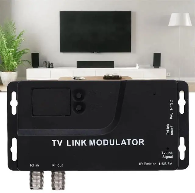 Main image of -Compatible to Modulator, 471.25MHz885.25MHz 1080P HD Coaxial Converter for TV Game Console Satellite Box DVD PC
