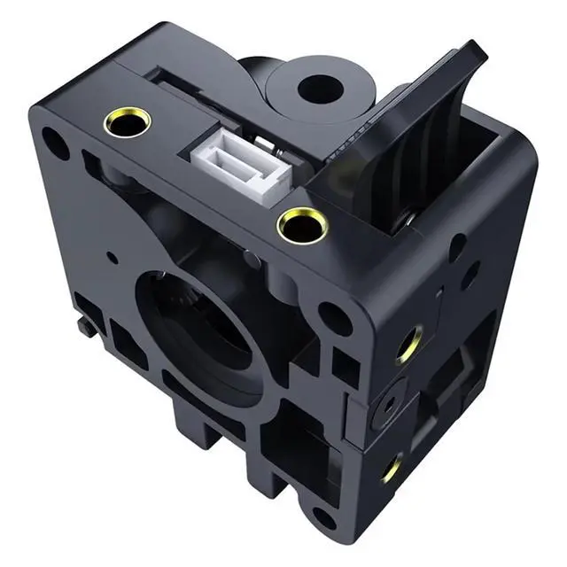 Alt view image 3 of 3 - 3D Printer Part for Hi Combo Extruder Kit Dual Gears for Smooth Feeding 6.25:1 Reduction Ratio