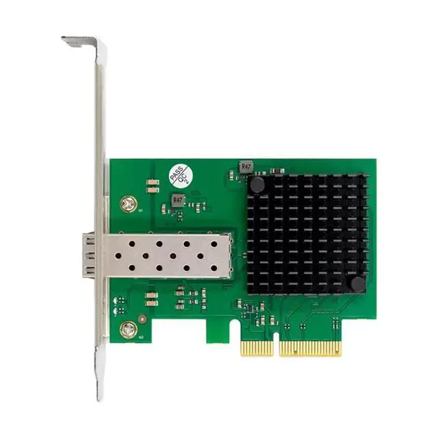 Alt view image 3 of 3 - PCIe 4.0 X4 10G + Network Card RTL8127ATF Single Port Fiber Ethernet Adapter for NAS Server Win10/11