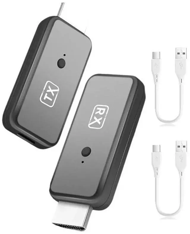 Main image of -Compatible Transmitter Receiver Adapter For Video And Audio Streaming To Monitor From TV Box/PC/Laptop