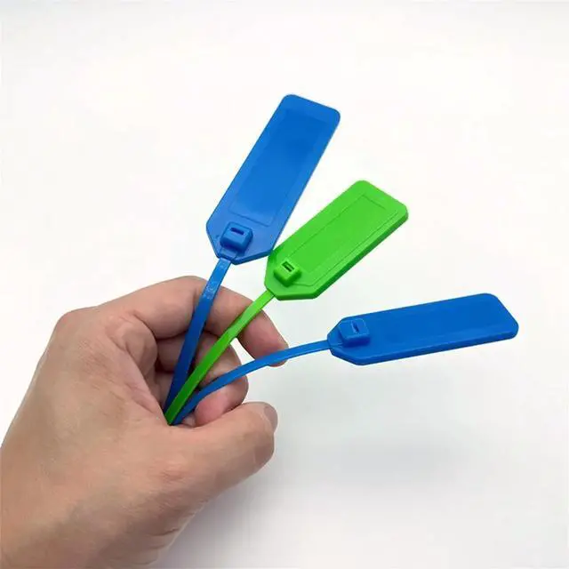 Alt view image 2 of 3 - TF9620 ABS Waterproof Passive UHF RFID Cable Tie Seal Tags RFID Tracking Label for Containers Pallet Management Cargo