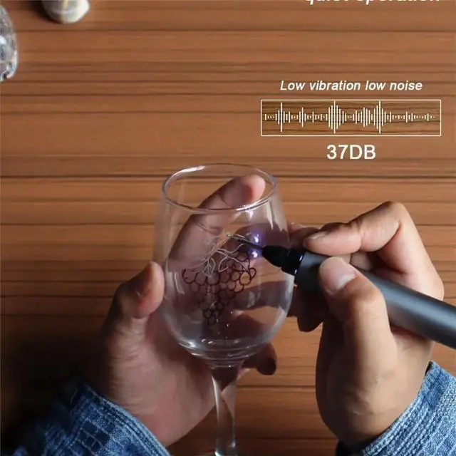 Main image of Cordless Engraving Pen Kit 5-Speed Adjustment Mini Drill for Wood Jewelry Metal Glass Pet Nails File