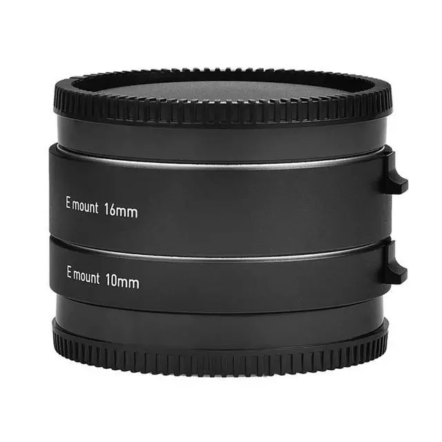 Alt view image 3 of 3 - Camera Auto Focus Macro Adapter Ring for FE/E-Mount Lenses Close Up Ring Adapter with AF Electronic Contacts