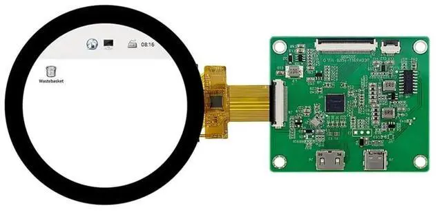 Main image of DSI TFT LCD Round Display with -Compatible Driver Board IPS HD Circular Screen for 5/4B 2.1" 480x480