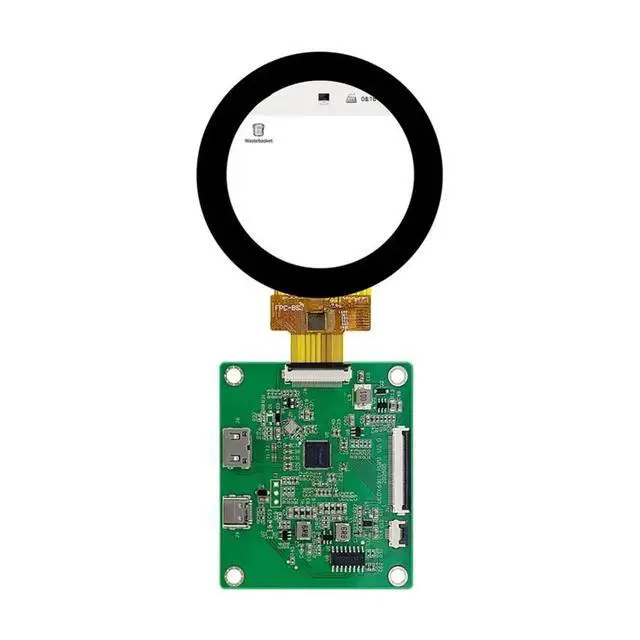 Alt view image 3 of 3 - DSI TFT LCD Round Display with -Compatible Driver Board IPS HD Circular Screen for 5/4B 2.1" 480x480