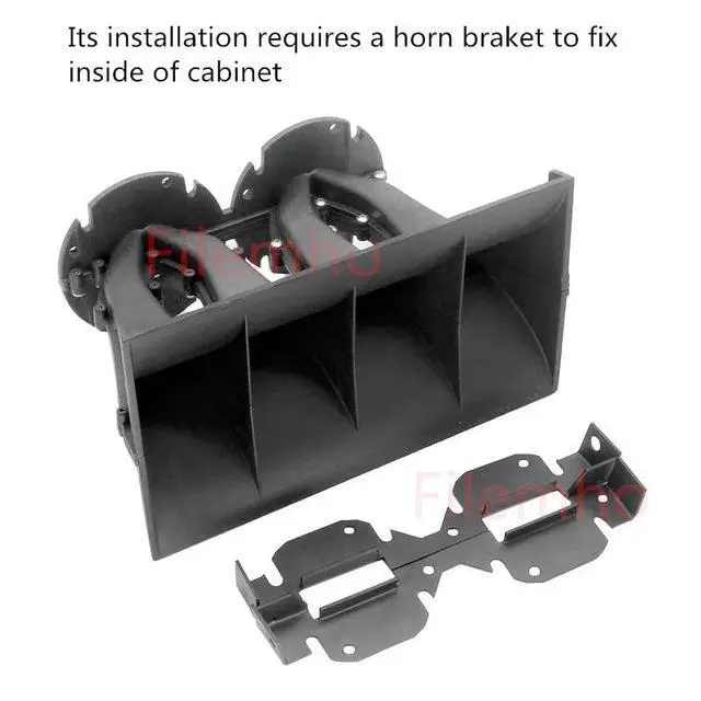 Alt view image 3 of 3 - V8 Line Array DJ Speaker Tweeter Horn 2x1.4 Inch Throat For Public Address System Professional Audio Stage DJ Mixer Home Theater