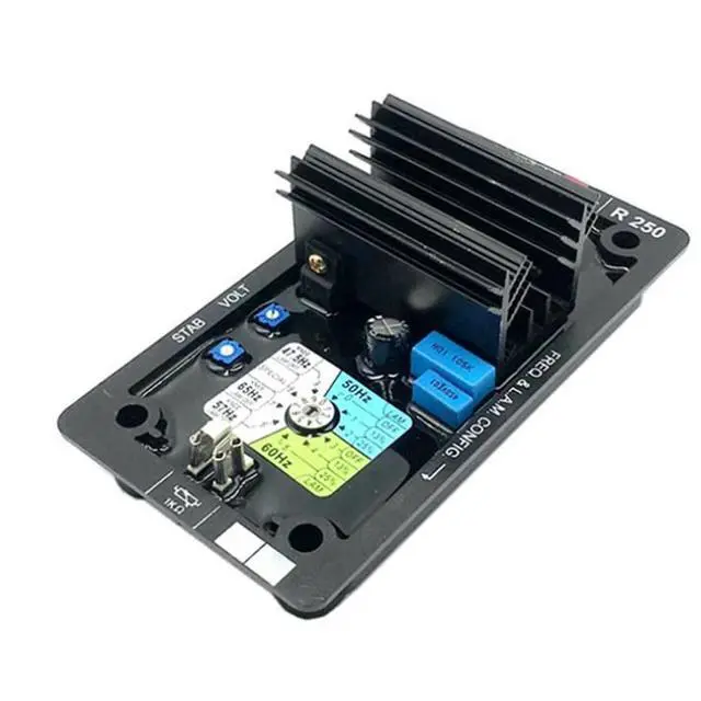 Alt view image 3 of 3 - AVR R250 Automatic Voltage Regulator for Generator Alternator Control Panel Integrated Circuit Parts