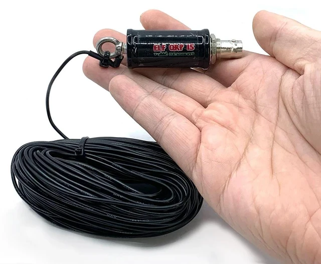 Alt view image 3 of 3 - QRP15 1-30MHz HF Antenna Low Power Consumption Quick-Setsup Shortwave Antenna Waterproof Transmitting 10-40m