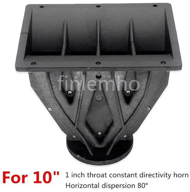 Main image of 1PC DJ Speaker Tweeter Horn Line Array 1" Throat Wave Guide 206*155mm For Public Address System Professional Audio Home Theater