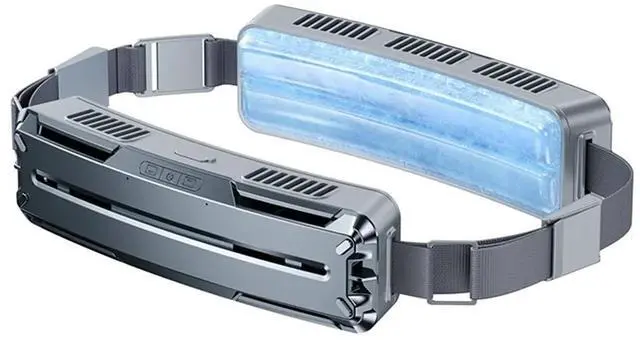 Alt view image 3 of 3 - Ice Belt Fan Smart Hanging Waist Fan Mini Usb Cooling Ice Outdoor Sport Fan Small Fan Summer Cooler
