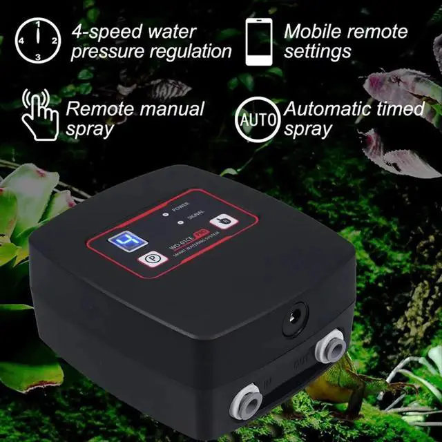 Alt view image 3 of 3 - Tuya Plant Watering Devices Rainforest System Humidification System with 4 Heads EU Plug