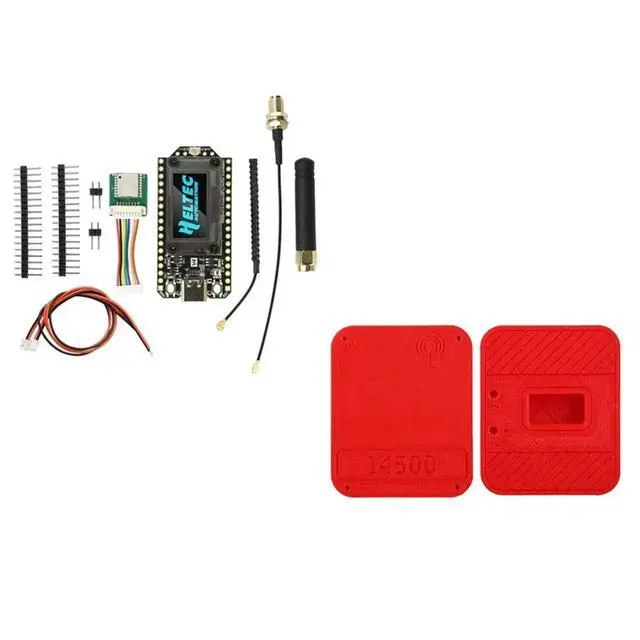 Alt view image 3 of 3 - Heltec LoRa 32 V4 Meshtastic Lora Solar Powered Dev-Board Kit with GPS SX1262 BLE Low Power 28DBI Board
