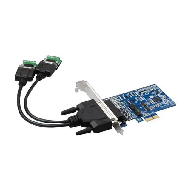 Alt view image 3 of 3 - PCI-E to RS485/422 Expansion Card Industrial-Grade Serial Card Converter with Voltage Suppression Protector,2 Ports