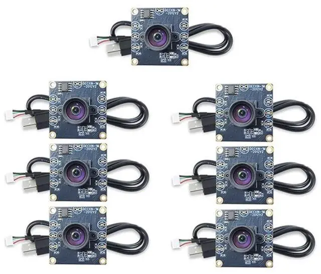 Main image of 7Pcs 100 Degree Camera Module 1MP OV9732 1280X720 USB Free Driver Manual Focus With1 Meter Cable Forwinxp/7/8/10