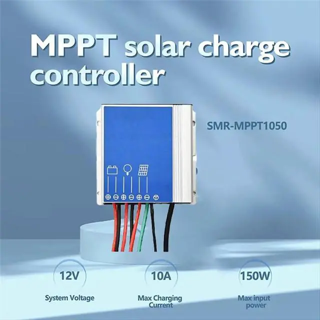 Alt view image 2 of 3 - 12V 10A IP67 Waterproof MPPT Solar Charge Controller for Lifepo4 Lithium 10A