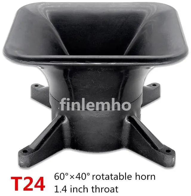 Main image of T24 DJ Speaker Horn 60*40 Coverage Waveguide 1.4 Inch Throat For Public Address System Professional Audio Loudspeaker System