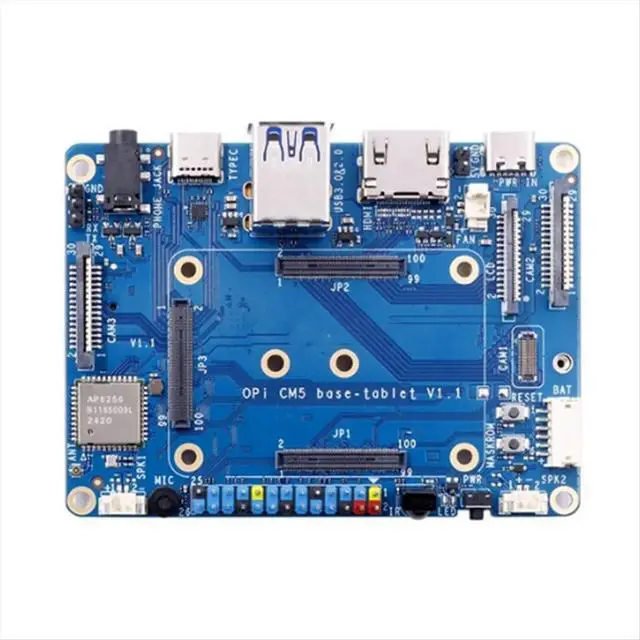 Alt view image 2 of 3 - For CM5 Tablet Base Board with +BT BLE, M.2 M-Key NVME/SATA SSD Support for Compute Module 5
