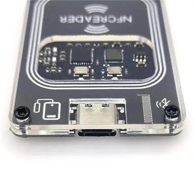 Alt view image 2 of 3 - 8X PCR532 RFID Bluetooth Module IC Card Reader Writer RFID Emulator Minicopy With Type-C Interface