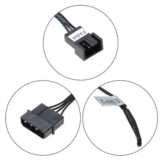 Main image of Multi-Function PC CPU 4 Channel Fan Controller Speed Control Adjuster LCD Cooling Front Panel