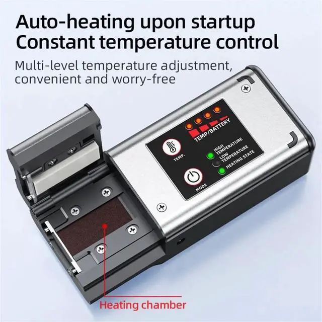 Main image of S10+ Fiber Optic Thermal Stripper Pliers Heated Optical Fiber Wire Stripper Clamp Plate Type Fiber Optic Stripper