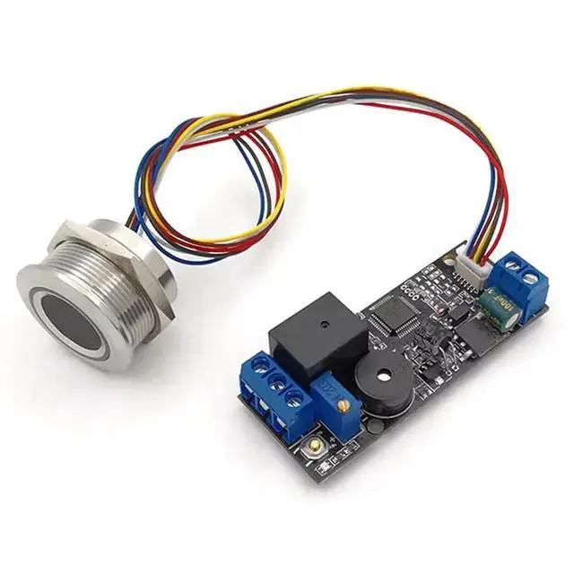 Alt view image 3 of 3 - 2X KL202+R503 Fingerprint Controller Kit DC12V Low Power Consumption Fingerprint Control Board Fingerprint Module