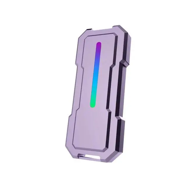 Alt view image 3 of 3 - 20Gbps M2 SSD Case NVME SATA Dual Protocol M.2 to USB-C SSD Enclosure Supports M Keys and B+M Keys