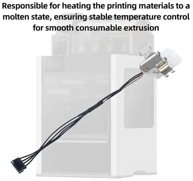 Main image of Right and Left Hotend Heating Assembly for H2D Smooth Filament Extrusion and for H2D 3D Printer Parts