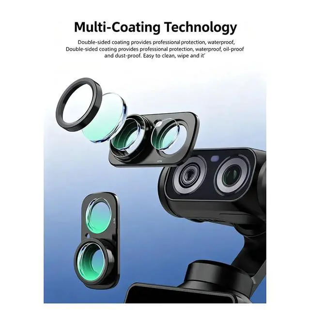 Alt view image 3 of 3 - For Luna Ultra Wide-Angle Lens-External Filter, 115° Wide-Angle Extension Lens Accessory