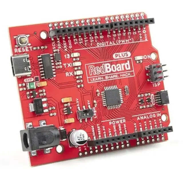 Alt view image 2 of 3 - DEV-18158 for RedBoard Plus for R3 ATmega328P USB TypeC Microcontroller Development Board