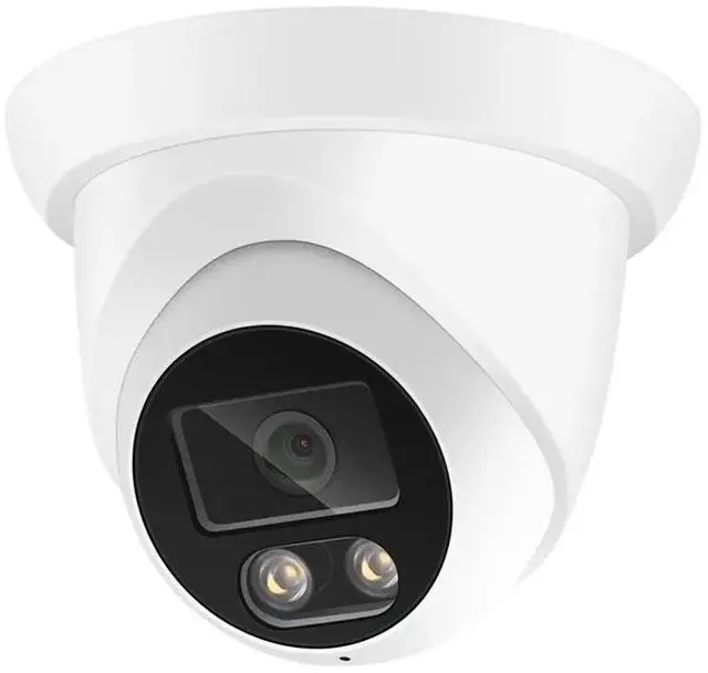 Main image of IDUD AI Powered 8MP POE CCTV IP Camera Double Light H. 265 Built-In MIC Support ONVIF/NTP/DHCP Radiator Night Vision 2.8MM