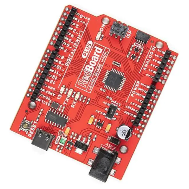 Alt view image 3 of 3 - DEV-18158 for RedBoard Plus for R3 ATmega328P USB TypeC Microcontroller Development Board