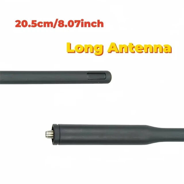 Alt view image 2 of 3 - 10PCS 20.5 cm Long Antenna VHF 136-174Mhz Antenna for HYT PD780 PD785 PD782 PD786 PD700 PD560 PD565 PD566 PD562