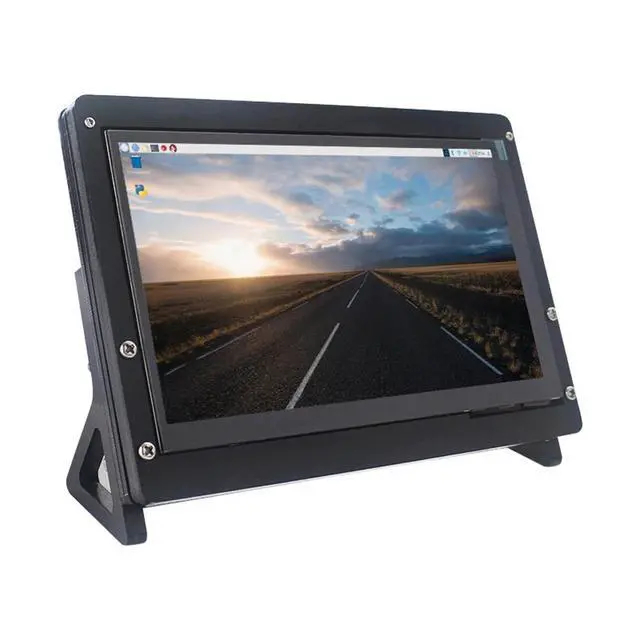Alt view image 3 of 3 - For 5 7 Inch Touch Screen 800x480 IPS Display with Holder -Compatible Interface Capacitive Monitor