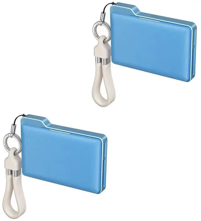 Alt view image 3 of 3 - DC01 Memory Card Case Dual-Slot Simultaneous Card Reader for Camera Smartphone for Photography Travel Storage