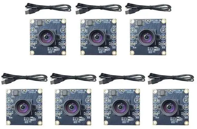 Main image of 7PCS 100 Degree Camera Module 1MP OV9732 1280X720 USB Free Driver Manual Focus With0.6 Meter Cable Forwinxp/7/8/10