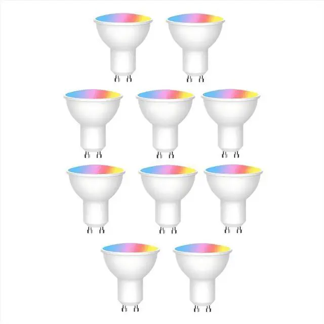 Alt view image 2 of 3 - 10PCS Tuya GU10 Smart LED Light Bulb Dimmable 6W 220V Smart Life App Control Spotlight Bulb Works with