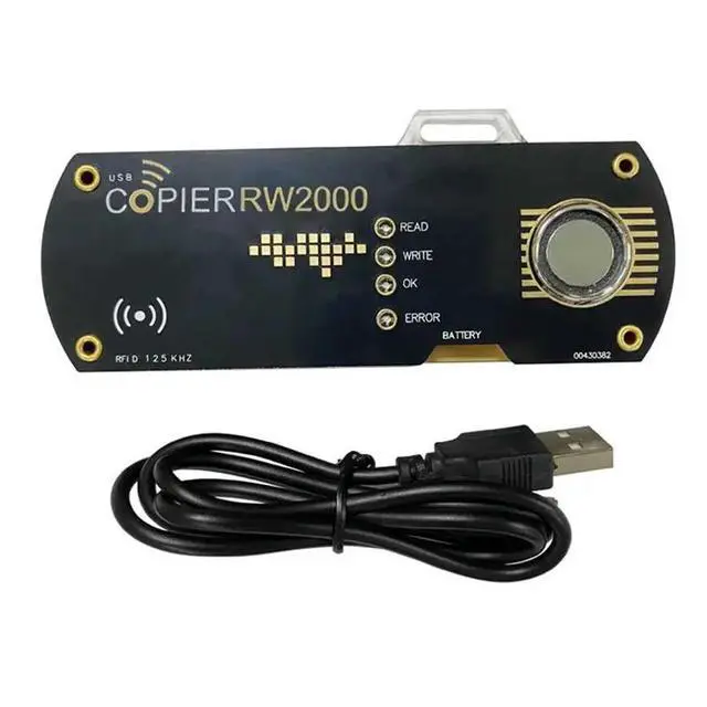 Alt view image 3 of 3 - RFID Duplicator Copier Reader Writer TM RW2000& TM1990 Ibutton DS-1990A For 125Khz EM4305 EM4100 Key Tags Card Copying