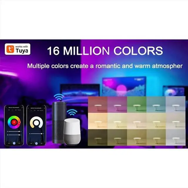 Alt view image 3 of 3 - 10PCS Tuya GU10 Smart LED Light Bulb Dimmable 6W 220V Smart Life App Control Spotlight Bulb Works with