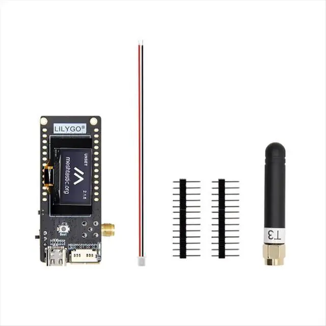 Alt view image 2 of 3 - T3S3-LR1121/2.4G V1.2 - LoRa2.4G SX1280 Equipped with 0.96 Inch OLED Development Board Module