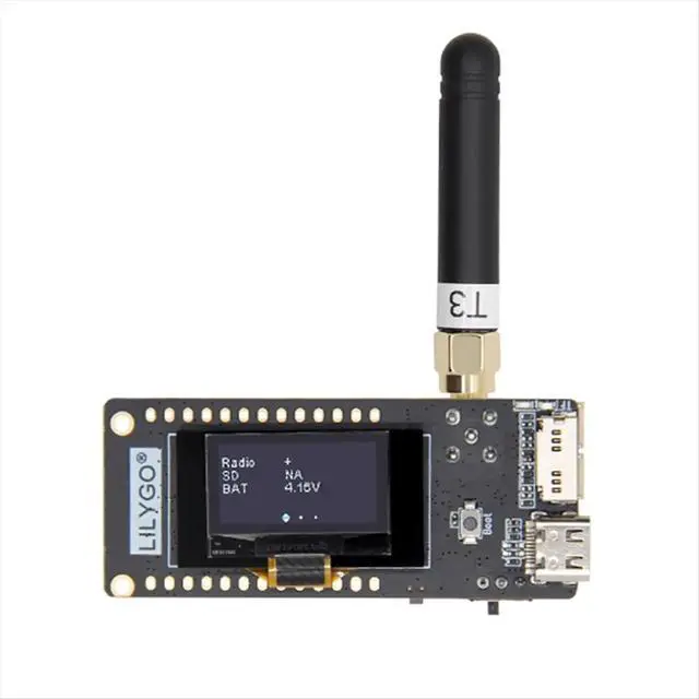 Alt view image 3 of 3 - T3S3-LR1121/2.4G V1.2 - LoRa2.4G SX1280 Equipped with 0.96 Inch OLED Development Board Module