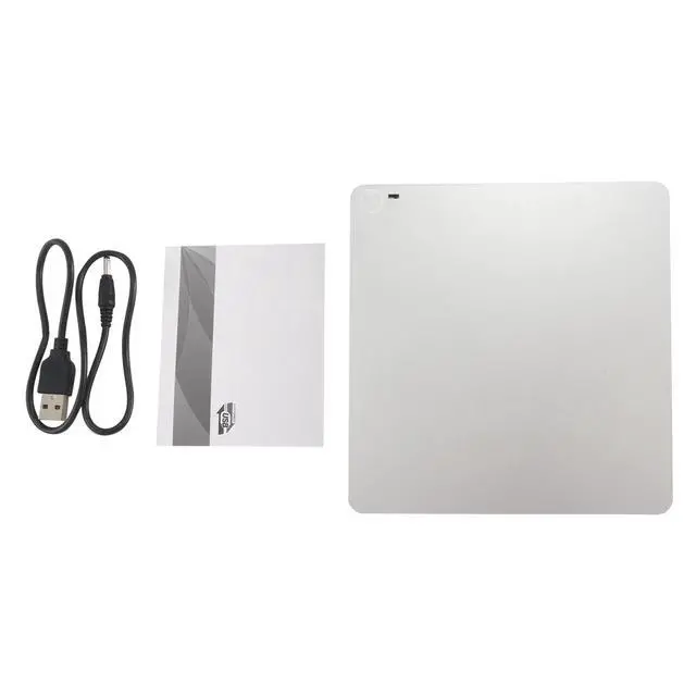 Alt view image 2 of 3 - External 3D Blu Ray DVD Drive,USB 3.0 and Type-C Blu Ray CD DVD Drive Player Ultra Slim Slot-in CD DVD Burner