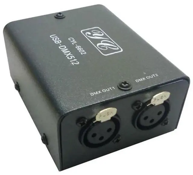 Alt view image 2 of 3 - 512-Channel USB To DMX512 LED Lights Stage Lighting Controller Lighting Controller Mini Decoder
