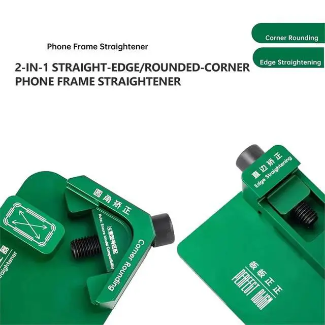 Alt view image 2 of 3 - MY R002 Straight Edge/Rounded Corner 2-in-1 Phone Mid-Frame Straightener for Smartphone Mid-Frame Repair