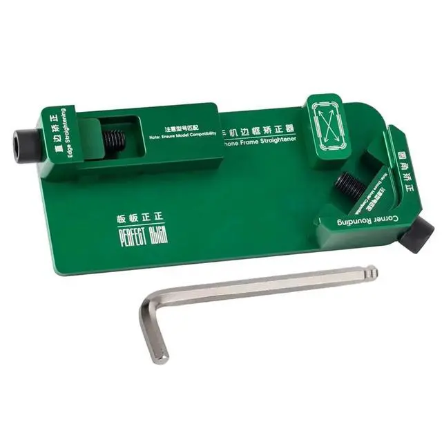 Alt view image 3 of 3 - MY R002 Straight Edge/Rounded Corner 2-in-1 Phone Mid-Frame Straightener for Smartphone Mid-Frame Repair